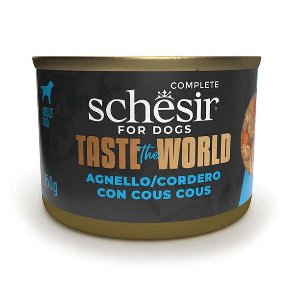 Корм для собак Schesir Taste the World Lamb With Cous Cous, Ягня з кускусом 150г
