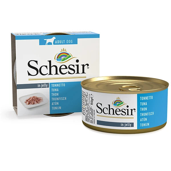 Корм для собак Schesir Tuna, в желе 150г