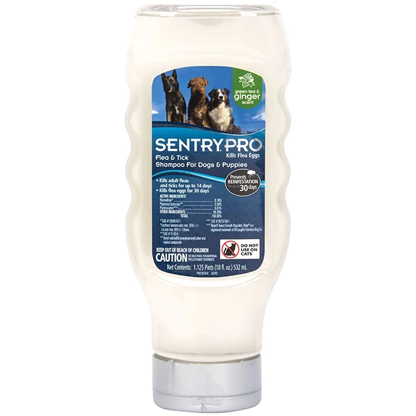 Шампунь для собак Sentry Pro Green Tea & Ginger Shampoo