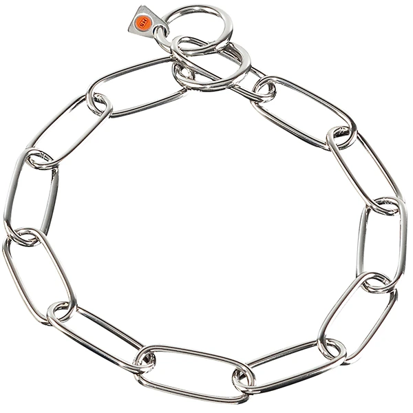 Нашийник для собак Sprenger Collar Extra Long Link, екстрадовга ланка 4 мм, нержавіюча сталь