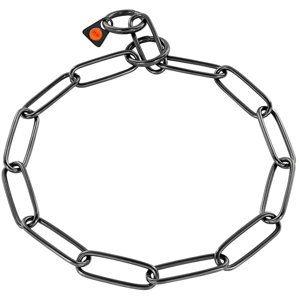 Нашийник для собак Sprenger Collar Long Link, Довга ланка, 3 мм, воронована сталь