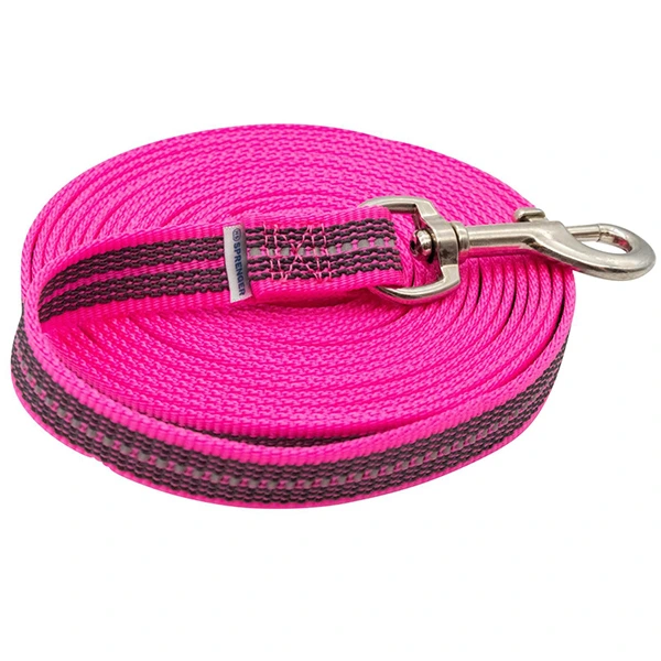 Повідець для собак Sprenger Rubberized Leash without Handle, рожевий 10 м
