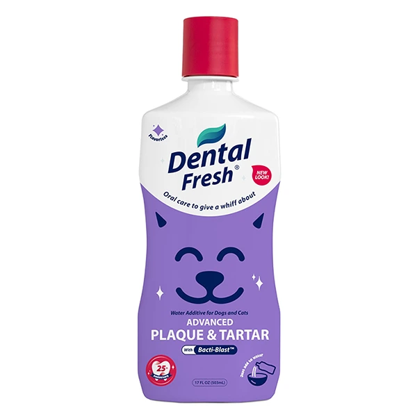 Добавка до води для собак і котів SynergyLabs Dental Fresh Advanced Plaque & Tartar