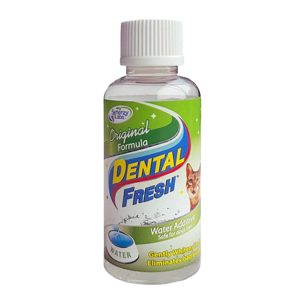 Рідина для догляду за зубами котів SynergyLabs Dental Fresh Cat, від зубного нальоту і запаху з пащі