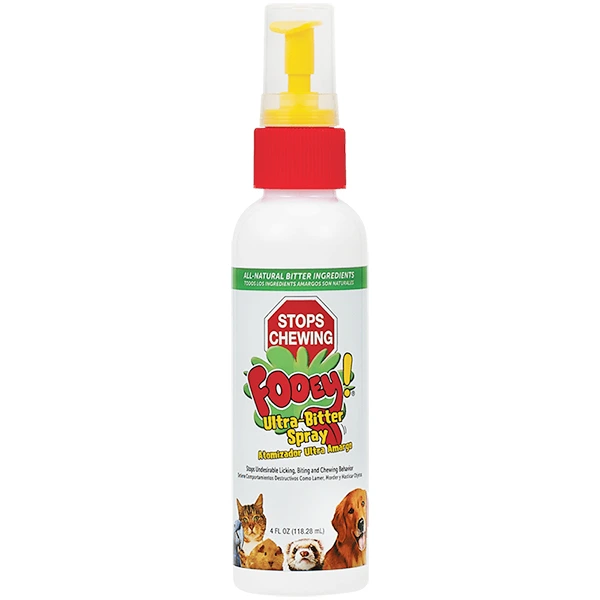 Спрей антигризин SynergyLabs Fooey, для собак, котів і гризунів, 0.118 л