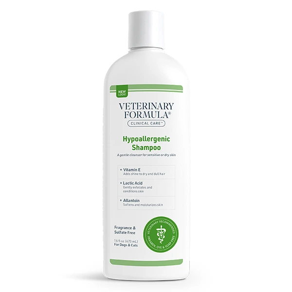 Дерматокосметичний шампунь для собак і котів Veterinary Formula Clinical Care Hypoallergenic, Гіпоалергенний, для чутливої шкіри