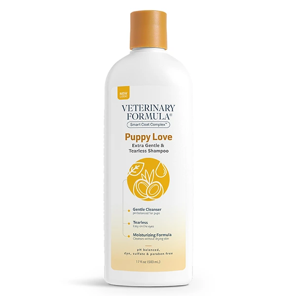 Шампунь для собак і котів Veterinary Formula Smart Coat Complex Puppy Love Shampoo, без сліз, для цуценят і кошенят