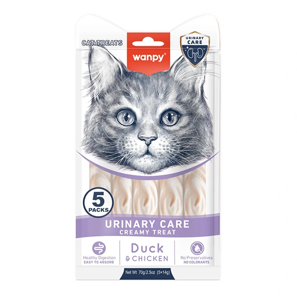 Ласощі для котів Wanpy Functional Creamy Lickable Treat, Урінарі