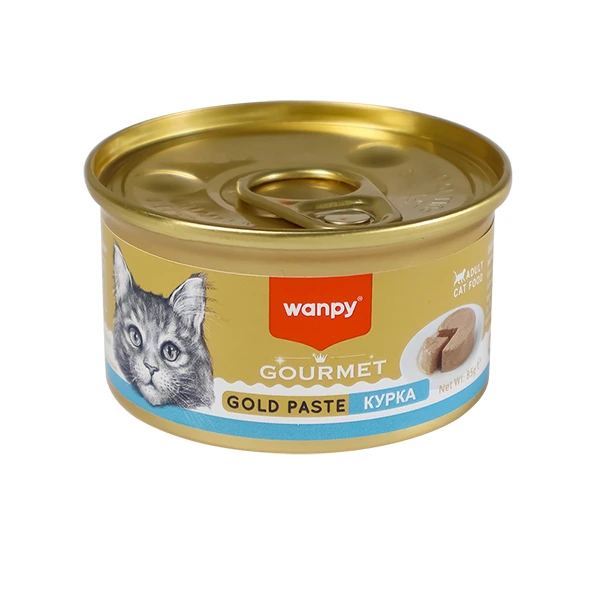 Корм для котів Wanpy Gourmet Gold Paste Chicken, Курка, паштет