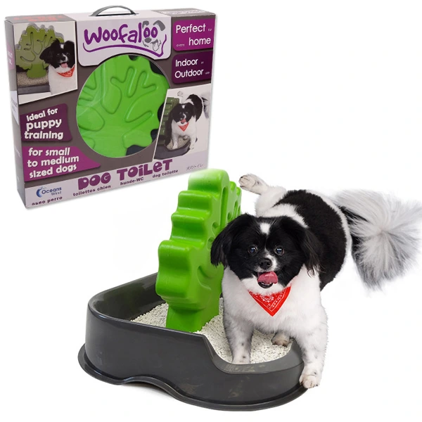 Туалет для собак Woofaloo Dog Toilet, з деревом стовпчиком, для кобелів малих та середніх порід