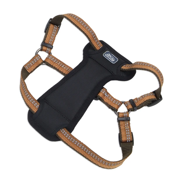 Шлея для собак Coastal K9 Explorer Harness, светоотражающая, Пламя