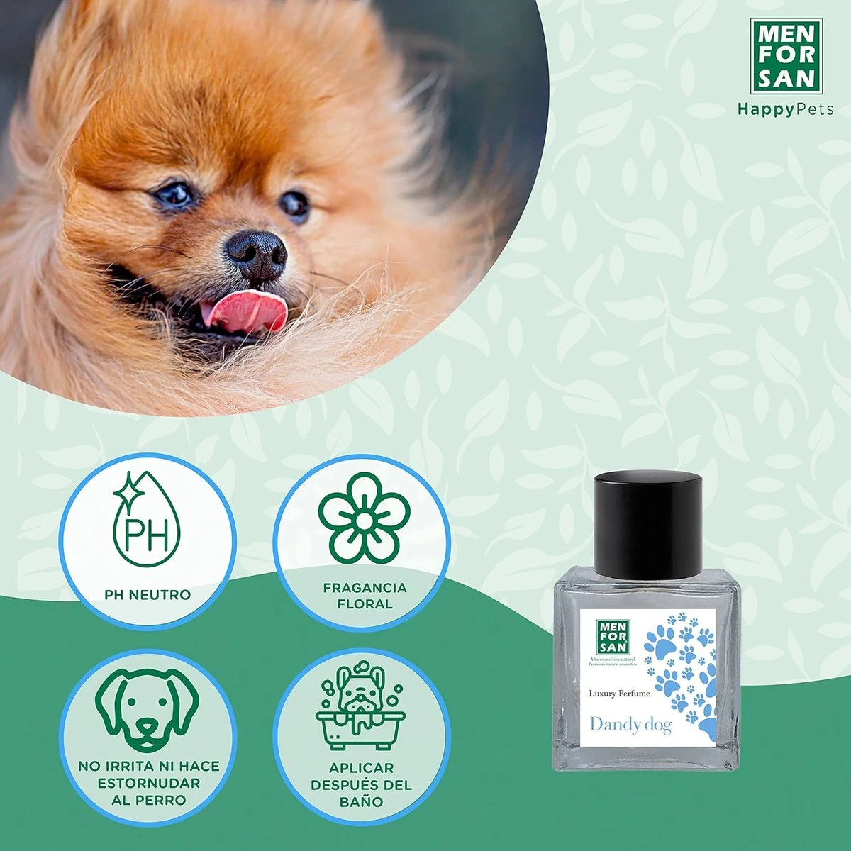 Парфум для собак MENFORSAN DANDY DOG, Денді Дог, 2 мл