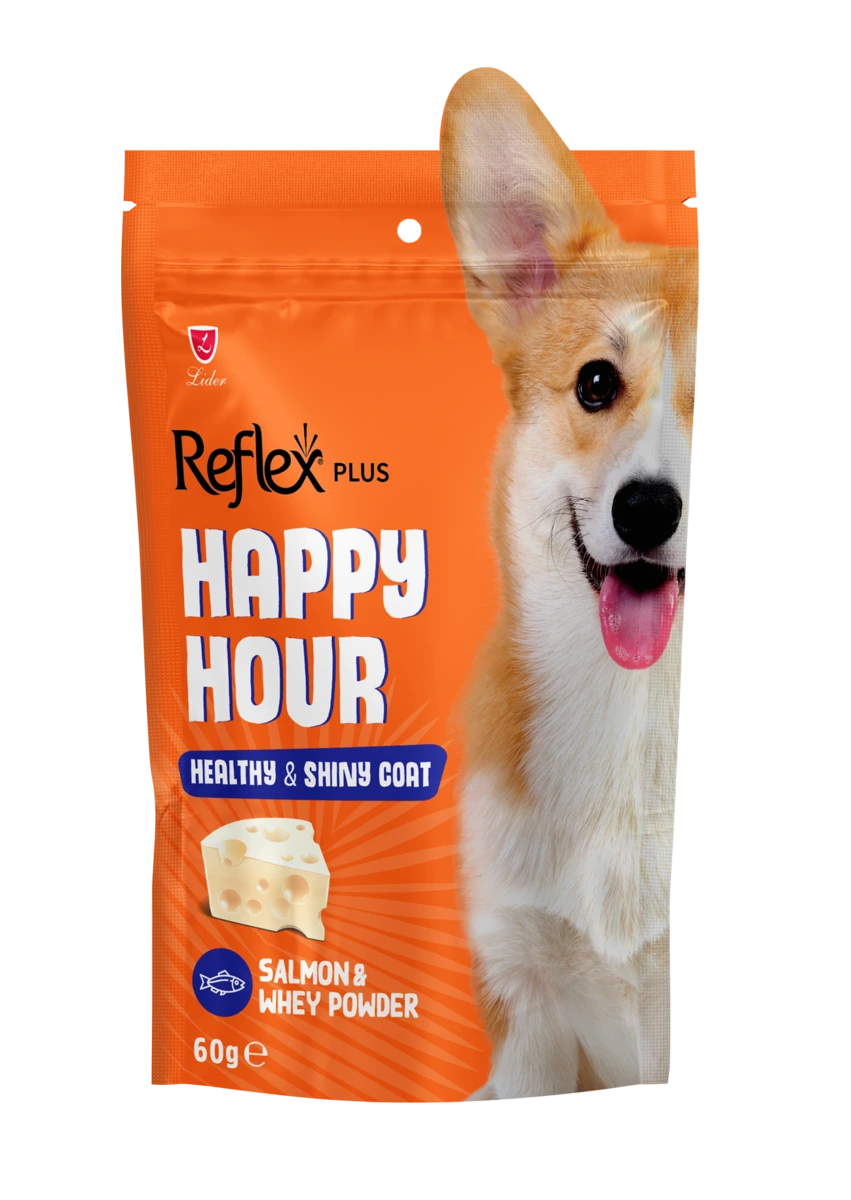 Ласощі для собак Reflex Plus Happy Hour, з лососем, для здорового та блискучого хутра