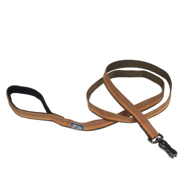 Світловідбивний повідець для собак Coastal K9 Explorer Leash, Полум’я, 2.5смХ1.8м