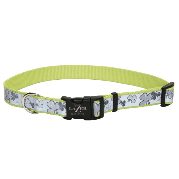Нашийник для собак Coastal Lazer Brite Reflective, Конюшина