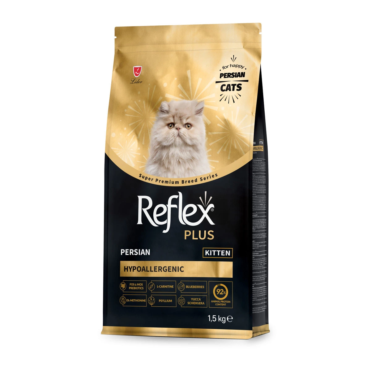 Сухой корм для котят Reflex Plus для персидских, 1.5 кг