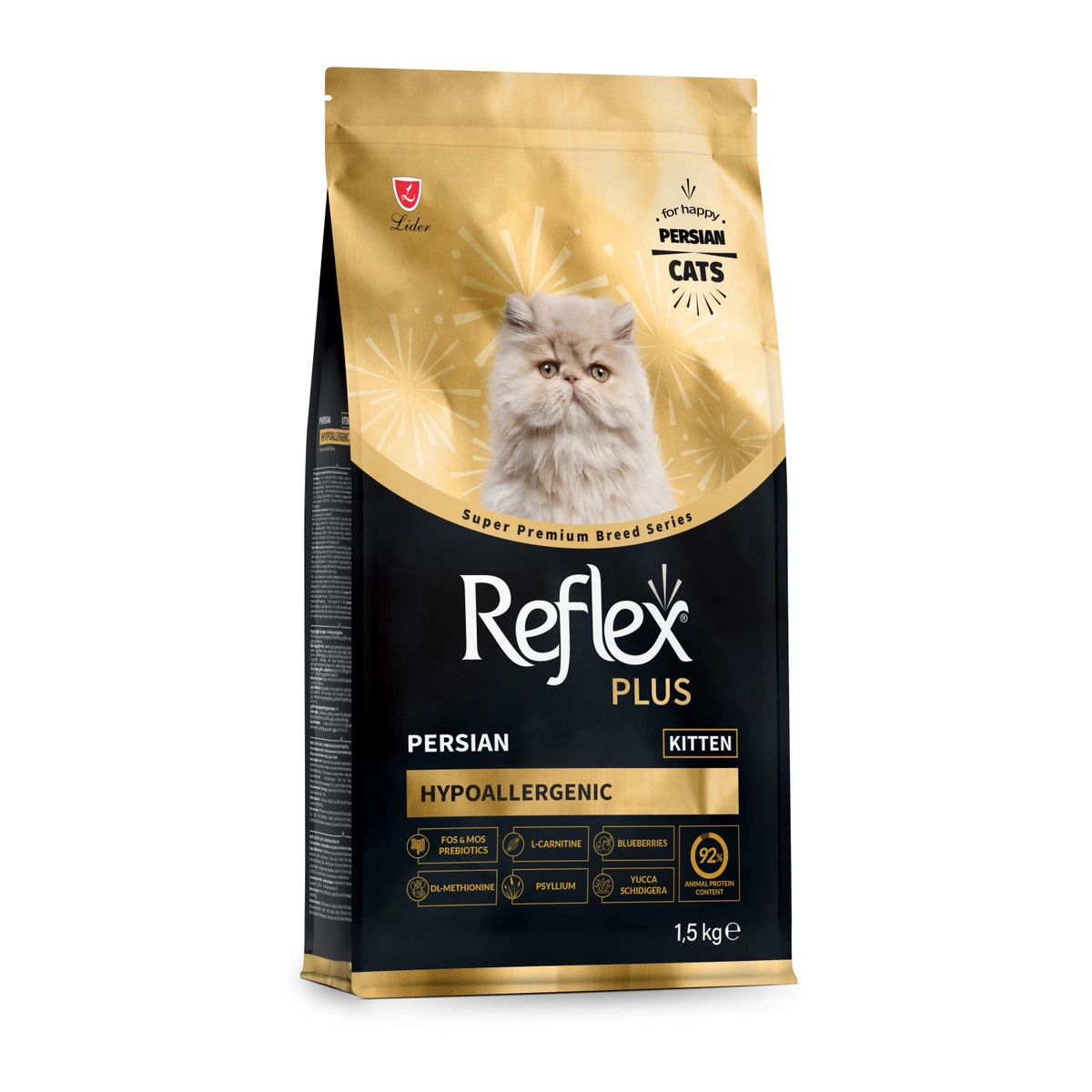 Сухий корм для кошенят Reflex Plus для перських, 1.5 кг