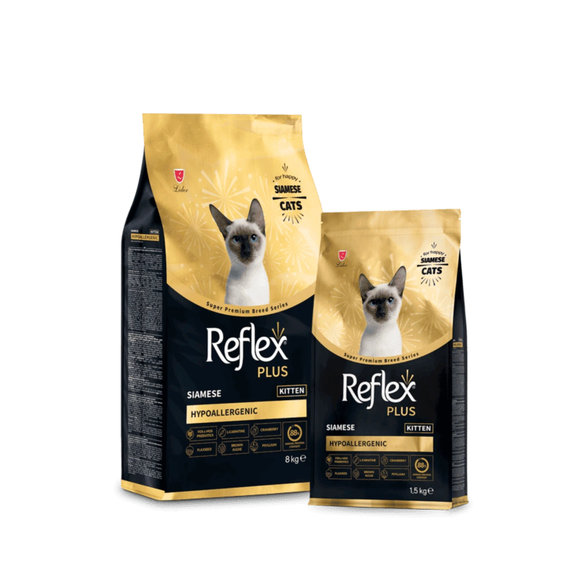 Сухий корм для кошенят Reflex Plus для сіамських, 1.5 кг