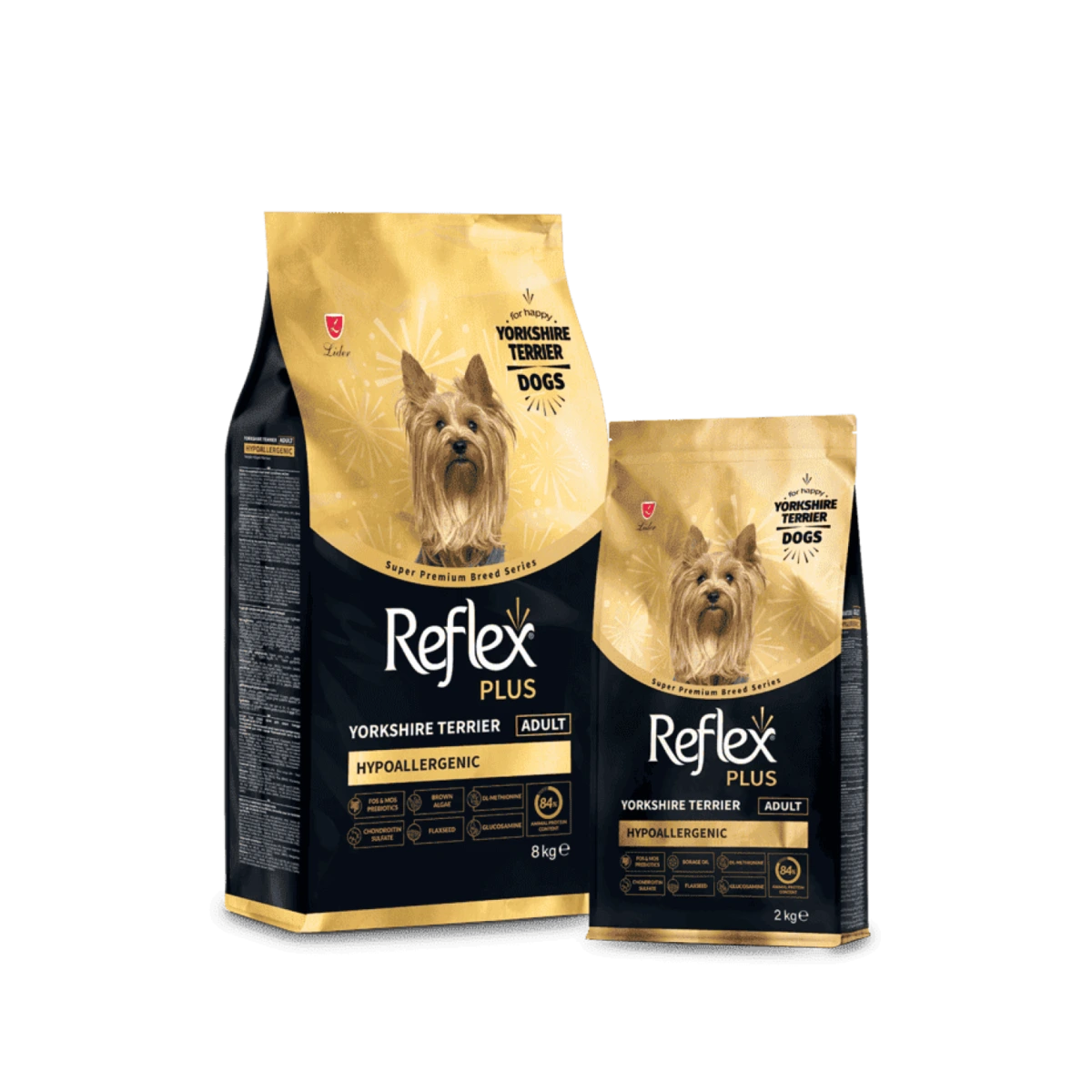 Сухий корм для собак Reflex Plus, Йоркширський тер’єр, 8 кг