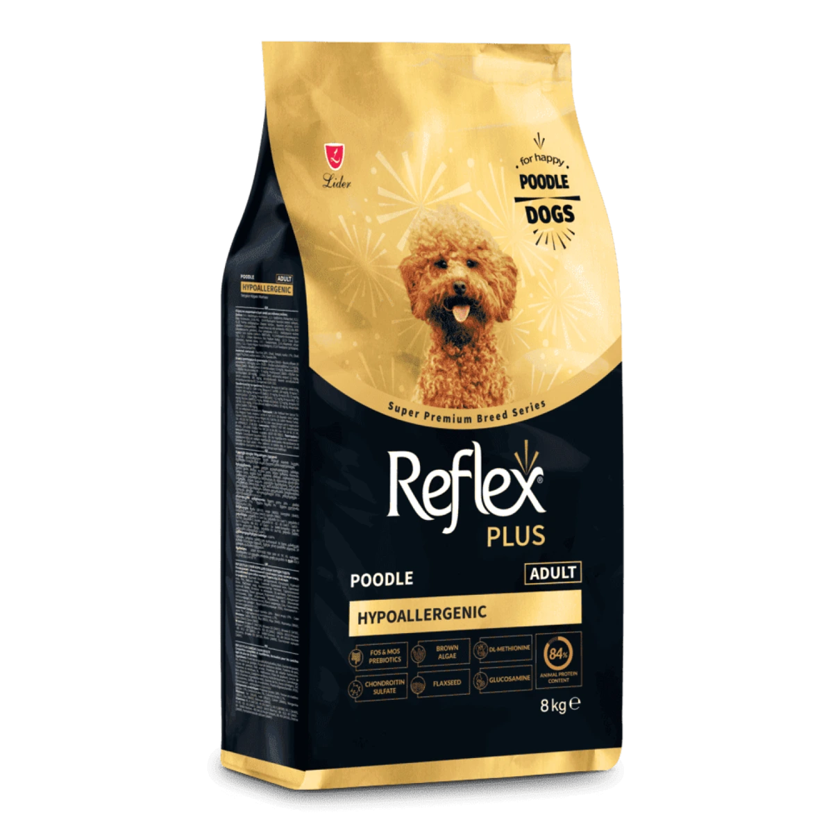 Сухий корм для собак Reflex Plus, Пудель, 8 кг