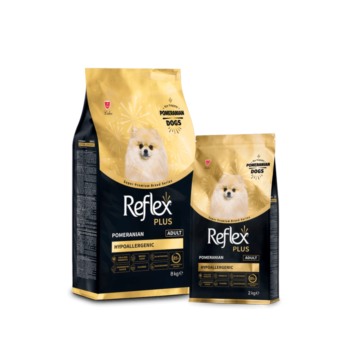 Сухий корм для собак Reflex Plus, Померанський шпіц, 8 кг