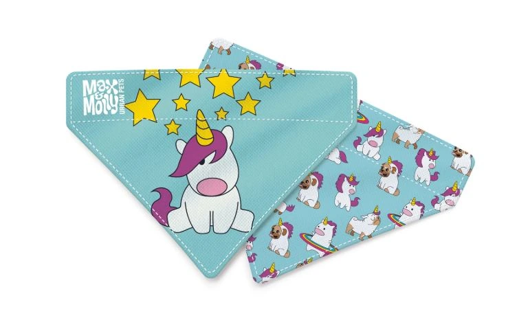 Бандана на нашийник Єдиноріжки Bandana - Unicorn/L