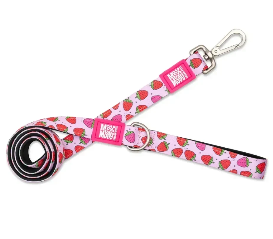 Короткий повідець Полуниця Short Leash - Strawberry Dream/L