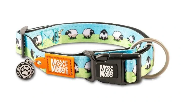 Нашийник для собак Чорна вівця Smart ID Collar - Black Sheep/L