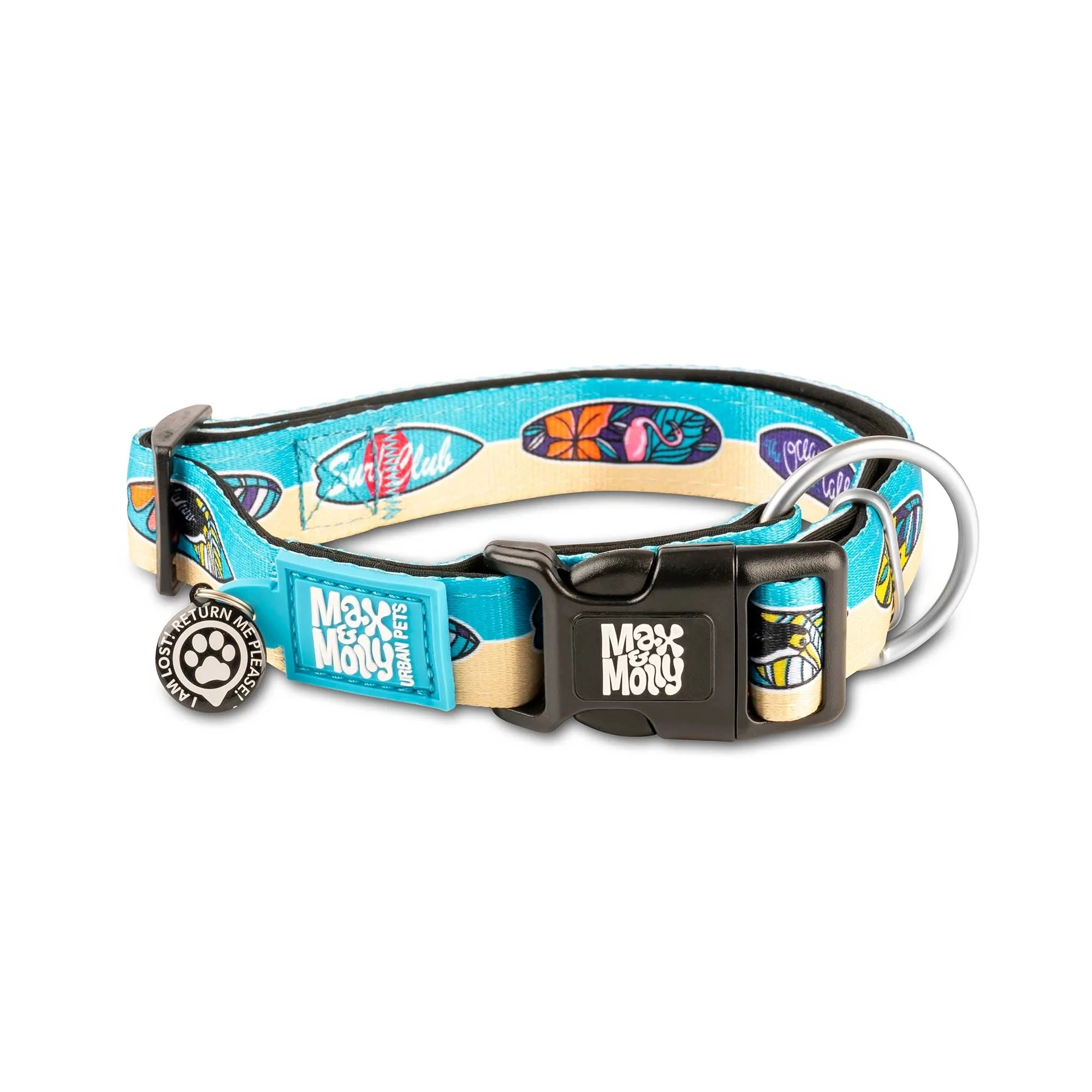 Нашийник для собак Smart ID Collar - Aloha/L