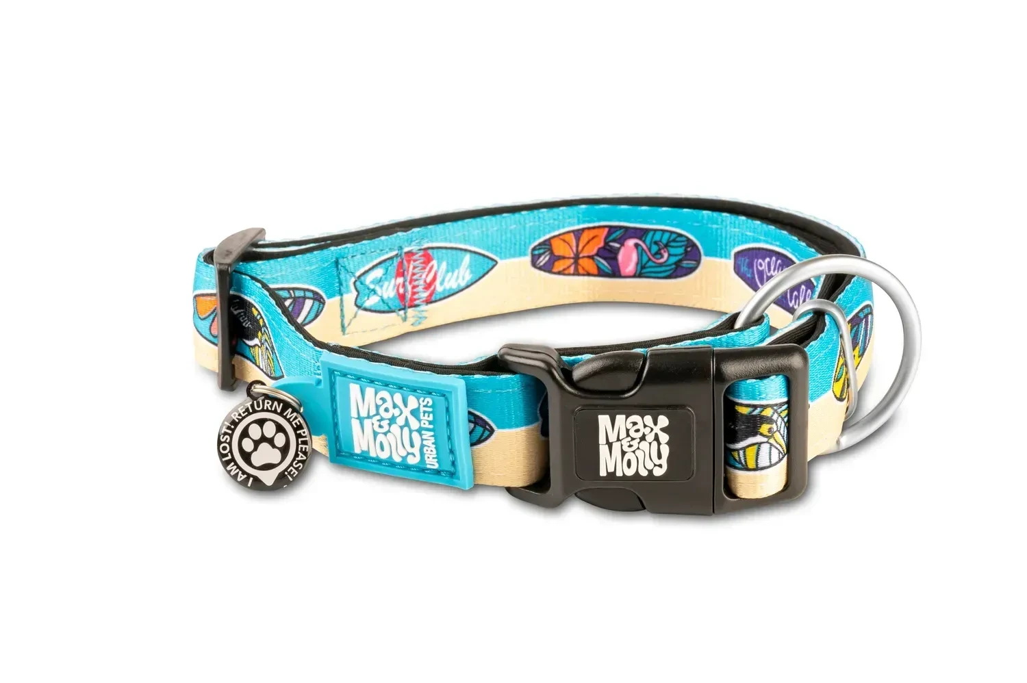 Нашийник для собак Smart ID Collar - Aloha/S