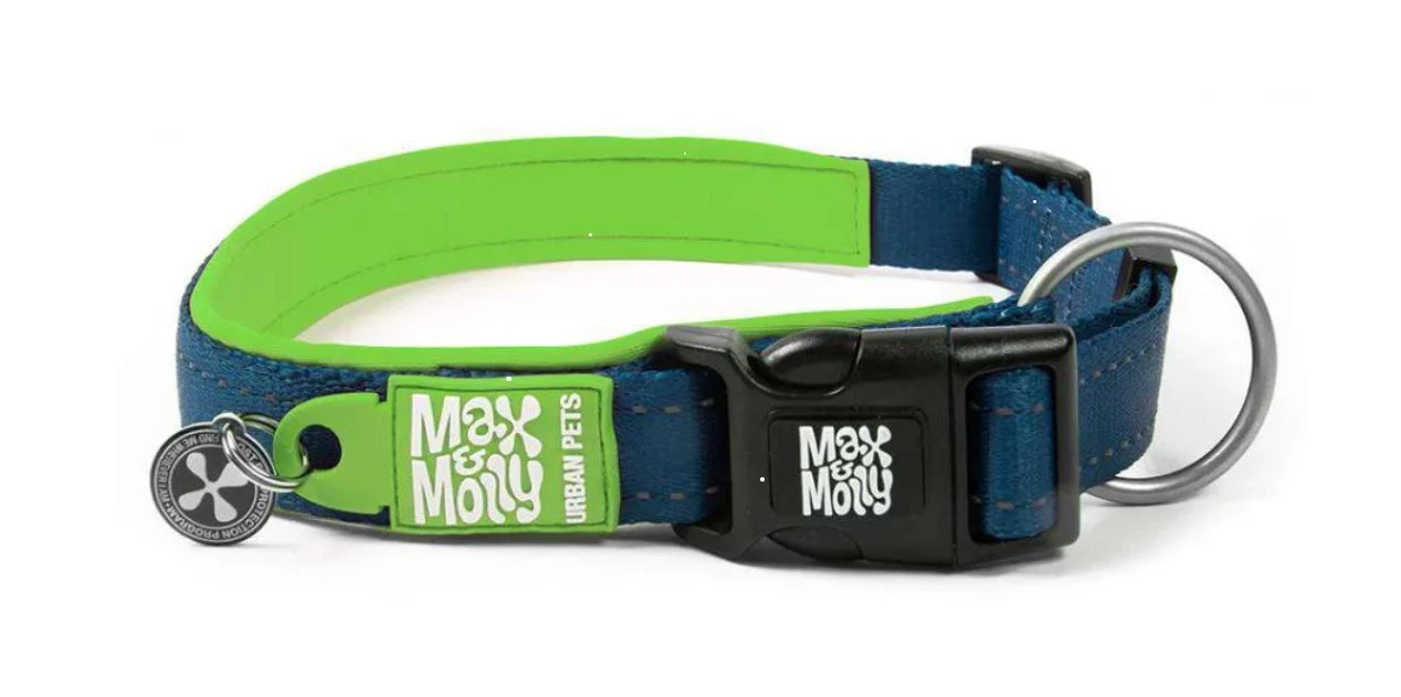 Нашийник для собак Smart ID Collar - Matrix Lime Green/S