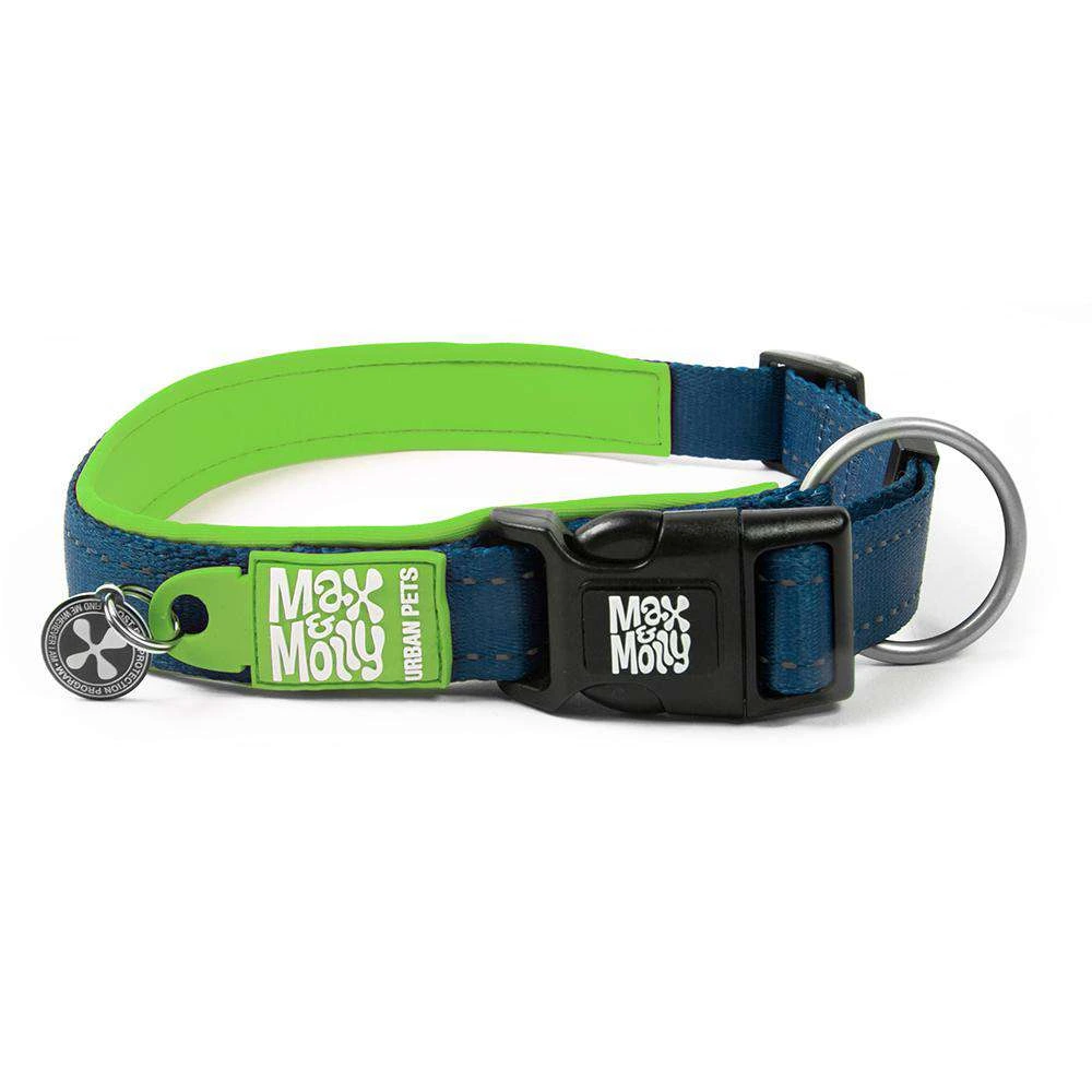 Нашийник Smart ID Collar - Matrix Lime Green/XS