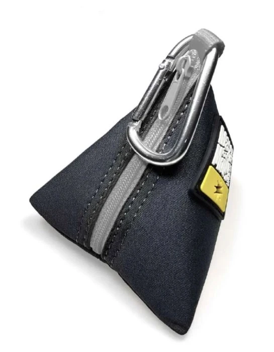 Сумка для пакетиків Сіра Poo Bag Carrier - Silver