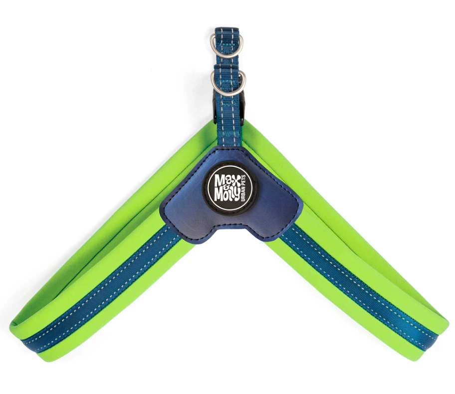 Шлея для собак Q-Fit Harness - Matrix Lime Green/XS