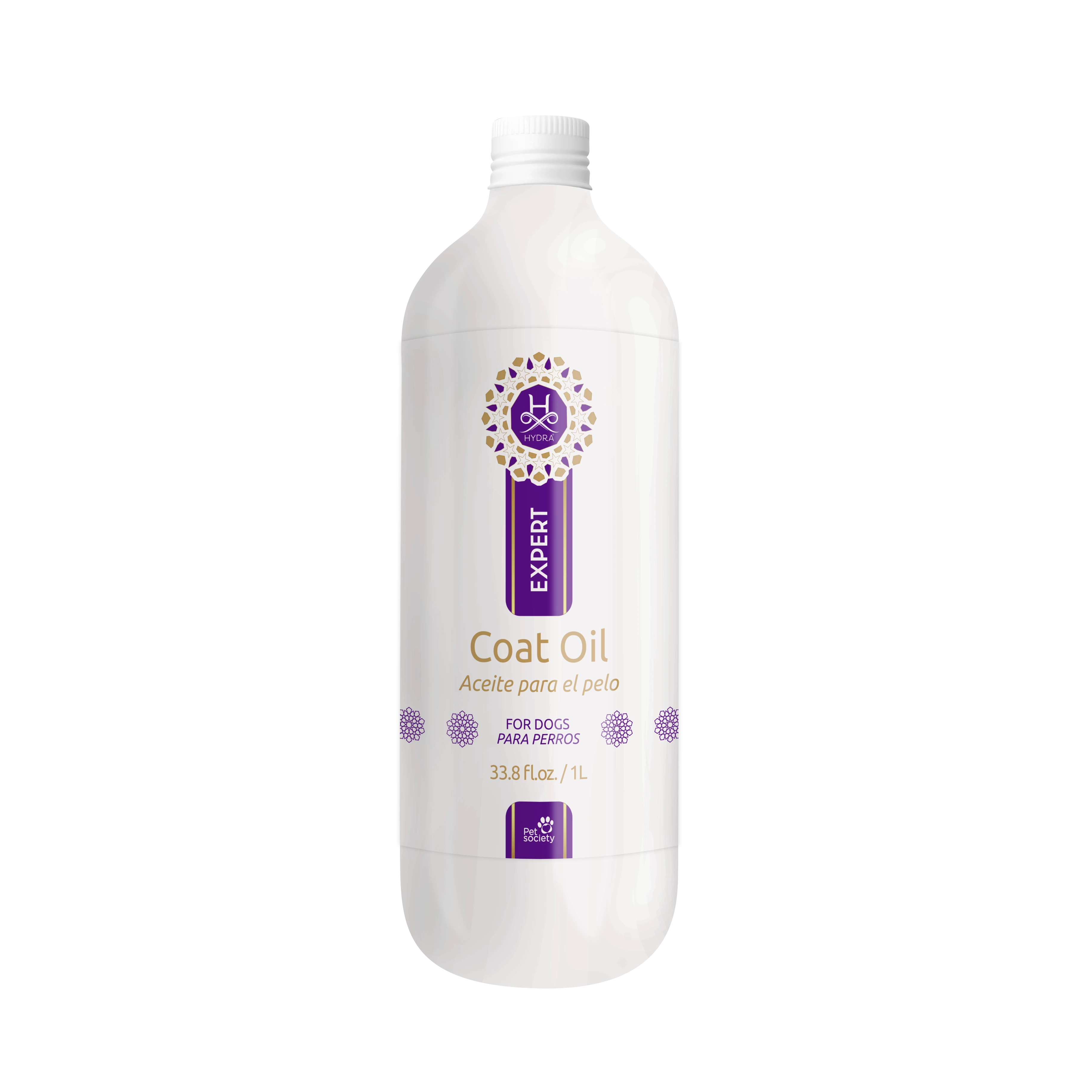 Олія для догляду за шерстю для собак і котів Hydra Expert Coat Oil, 1 л