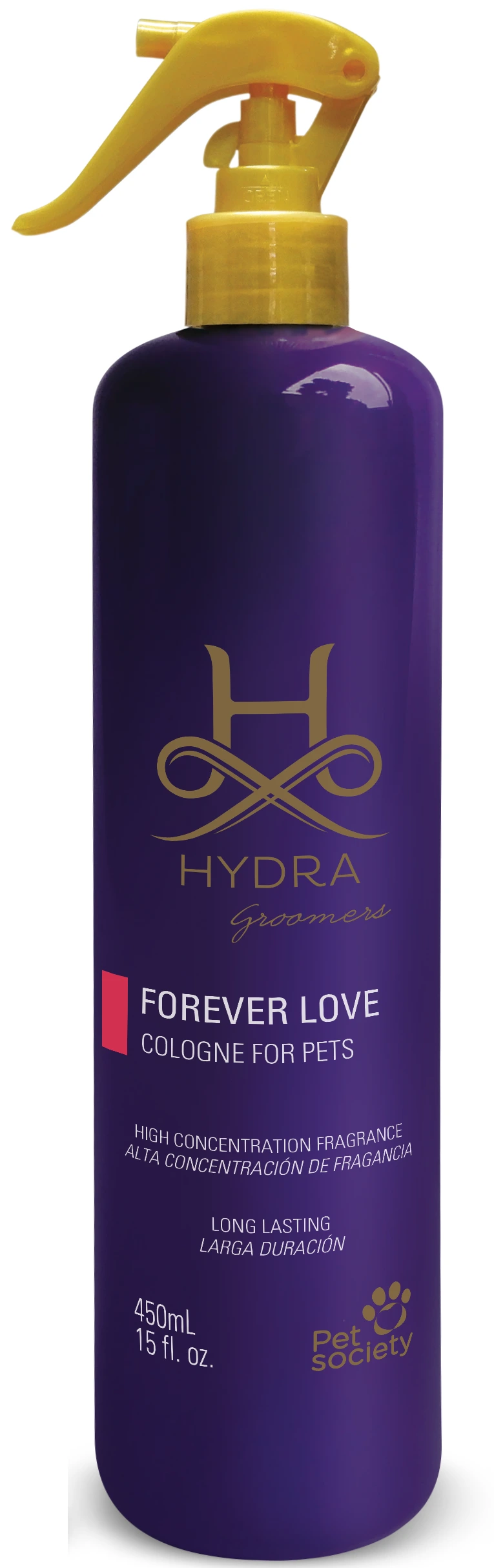 Парфуми для собак та котів Hydra Groomers Cologne Forever Love, фруктово-квітковий аромат, 450 мл
