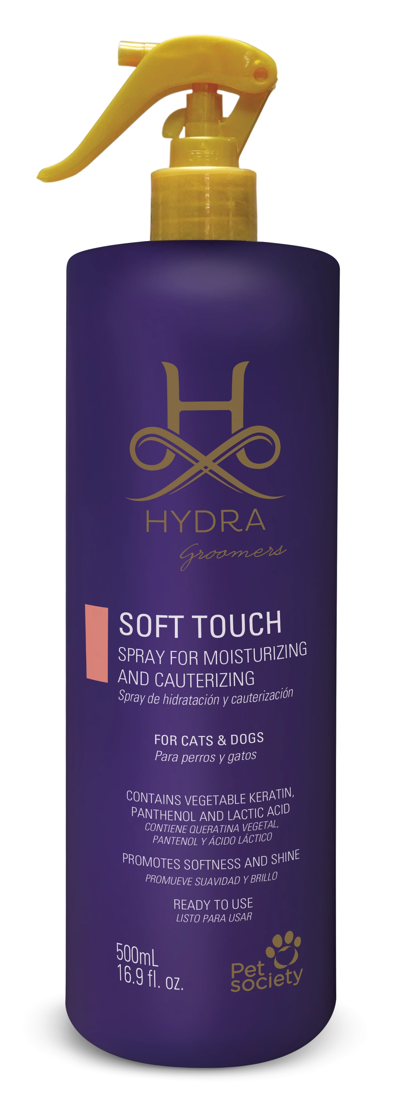 Стайлінг спрей для собак та котів Hydra GROOMERS Soft Touch