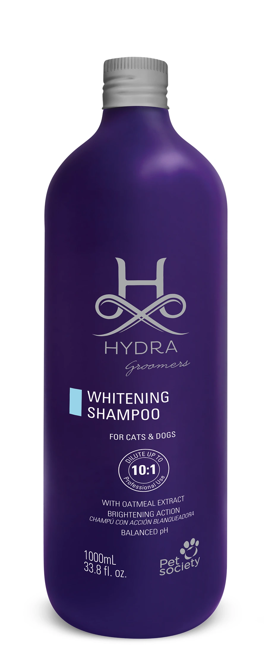Шампунь для собак та котів Hydra Groomers Whitening Shampoo, 1 л