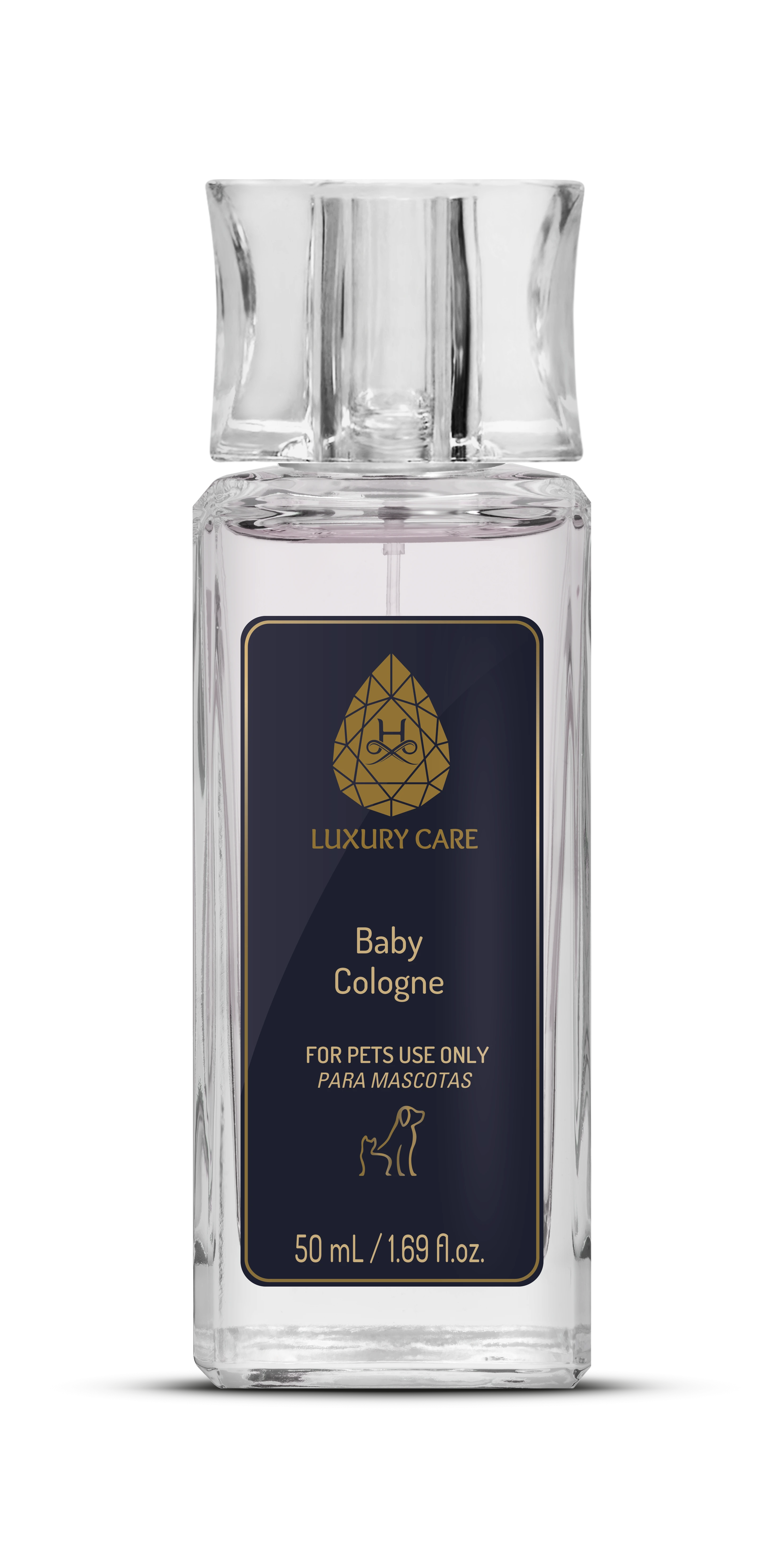 Парфуми для тварин Hydra Luxury Care Baby Cologne, з ніжним ароматом дитячої пудри, 50 мл