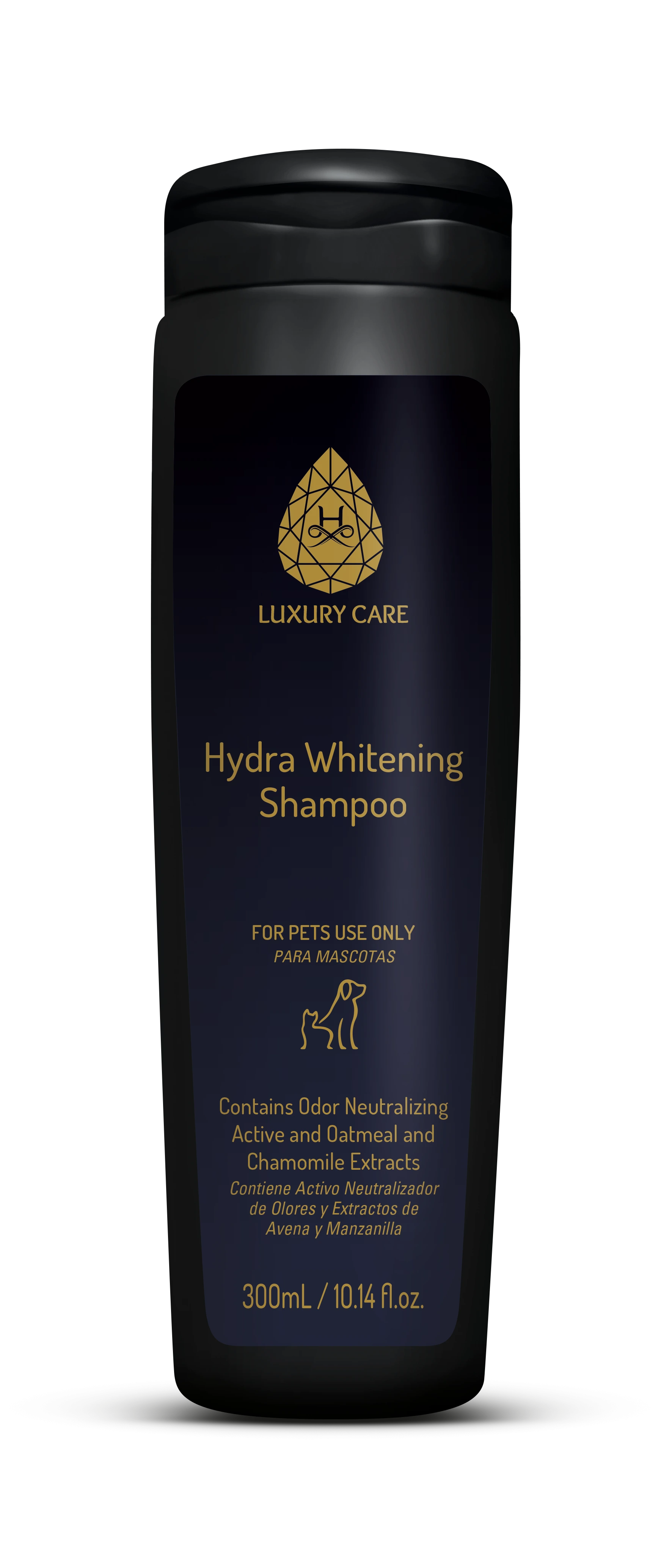Шампунь для собак та котів Hydra Luxury Care Whitening, відбілюючий