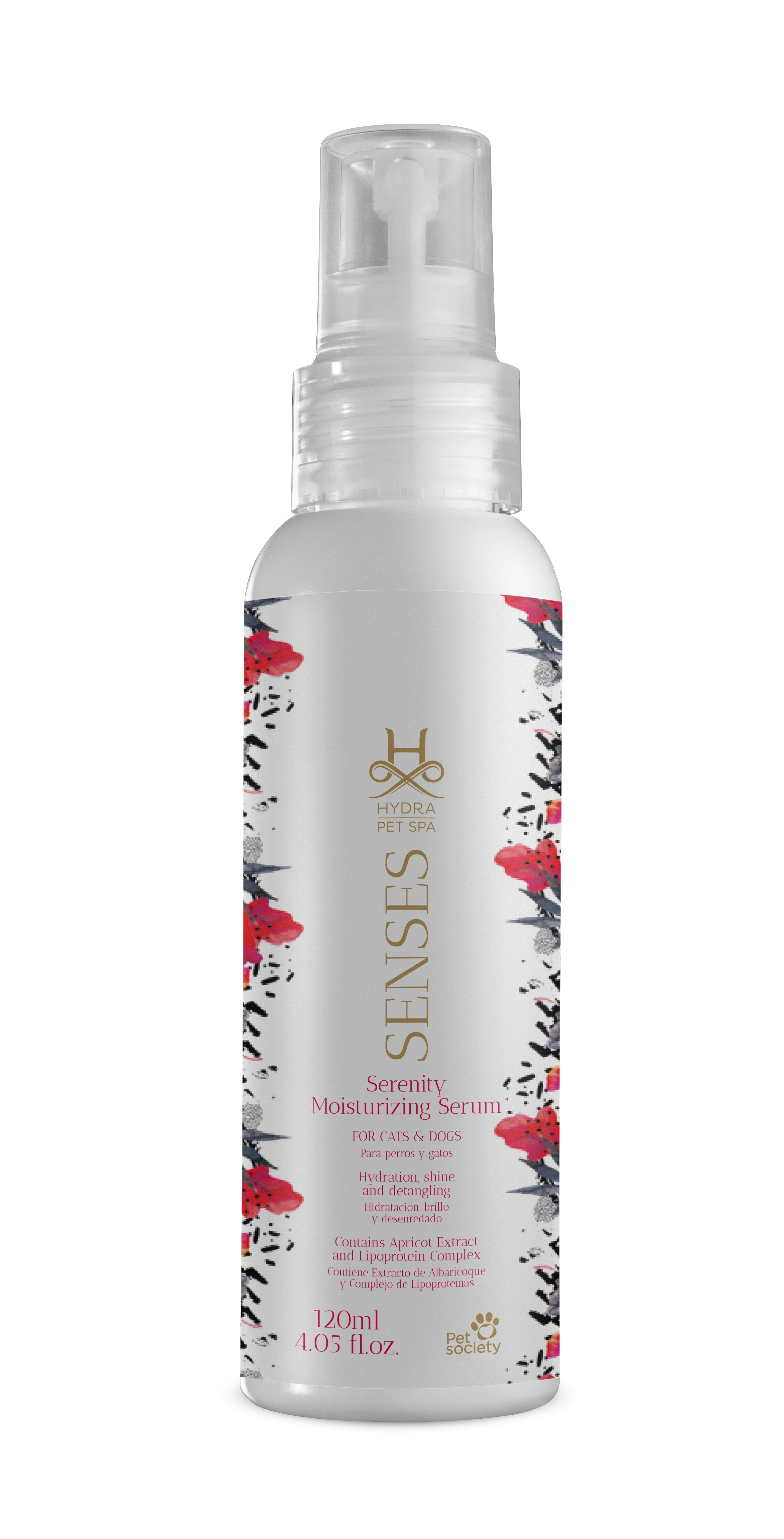 Сироватка для шерсті та шкіри Hydra Pet Spa Senses Serenity Moisturizing Serum, для інтенсивного зміцнення та відновлення