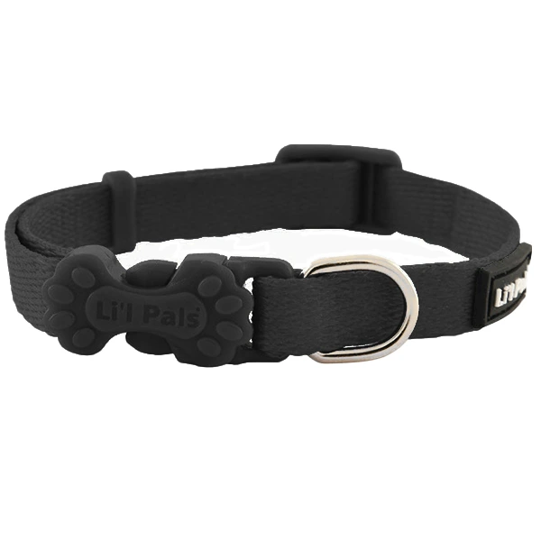 Нашийник для собак Coastal Li`l Pals Nylon, Чорний