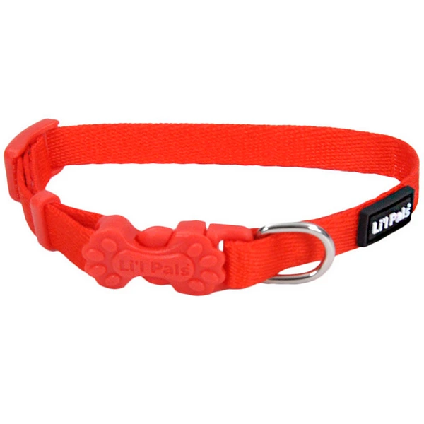 Нашийник для собак Coastal Li`l Pals Nylon, Червоний