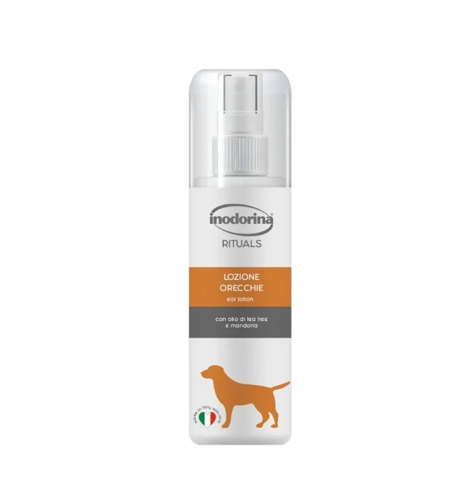 Лосьйон для очищення вух Inodorina Rituals Ear Lotion, для собак та котів, 100 мл