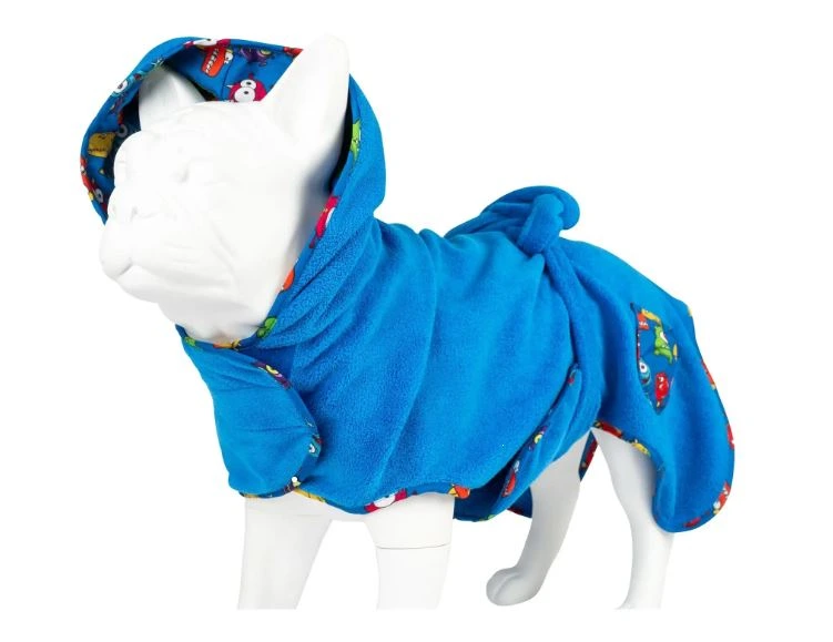 Халат для собак Max & Molly Bath Robe 70cm, Маленький монстр, розмір L