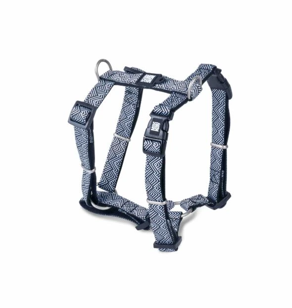 Шлея для собак Max & Molly H-Harness, Міконос Чорний, розмір M
