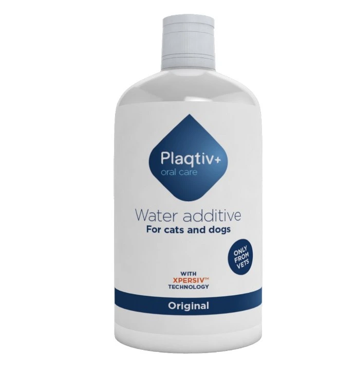 Засіб для догляду за ротовою порожниною для собак та котів Plaqtiv+ Water Additive, 500 мл