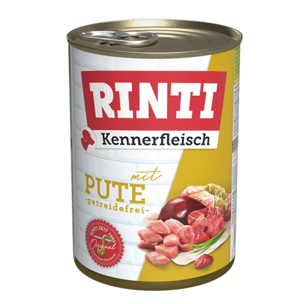 Корм для собак Rinti Kennerfleisch, з Індичкою