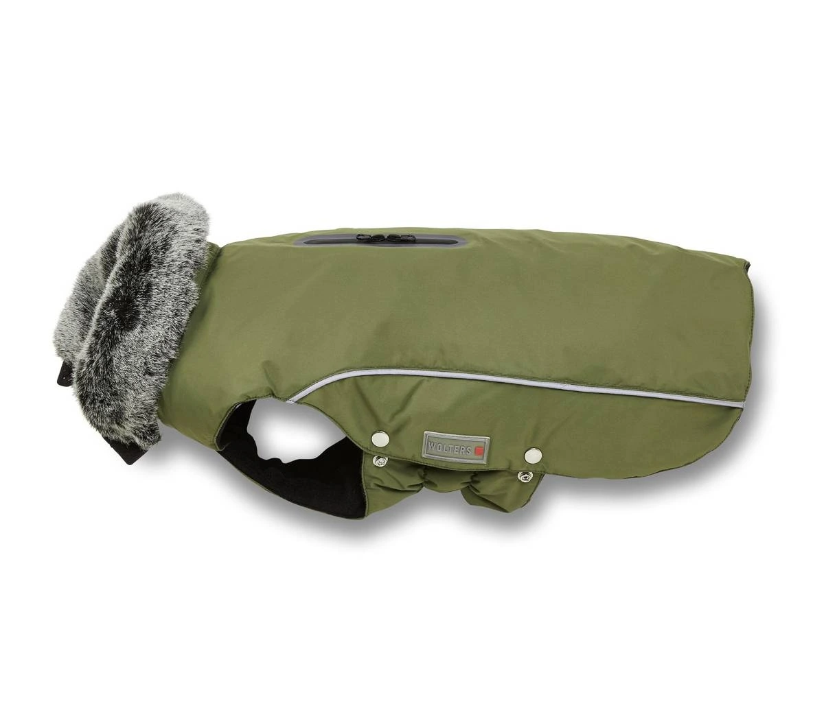 Куртка парку для собак Wolters Amundsen 24 см Оливковий