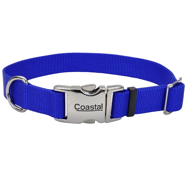 Нашийник для собак Coastal Metal Buckle, Синій